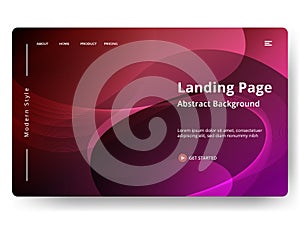 Abstract vector background, can be used for landing pages, web, ui, banners, templates, flyer, posters. Modern style