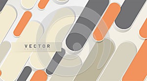 abstract vector background. line pattern shape rounded. 3D design