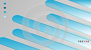 abstract vector background. line pattern shape rounded. 3D design