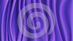 Abstract vector background luxury blue purple cloth or liquid wave. Abstract or purple fabric texture background.