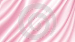 Abstract vector background luxury pink cloth or liquid wave Abstract or pink fabric texture background