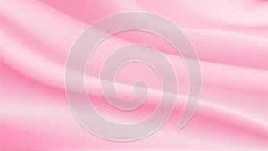 Abstract vector background luxury pink cloth or liquid wave Abstract or pink fabric texture background. C