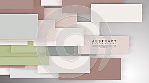 abstract vector background. overlapping full-color square design. New texture for your design