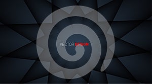 abstract vector background. overlapping shadow shapes. 3D design technology