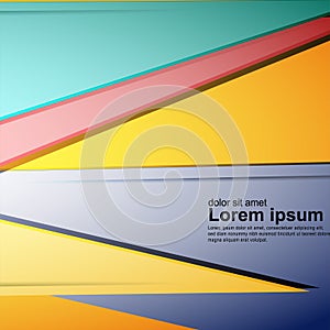 abstract vector background. overlapping shape. New texture for your design