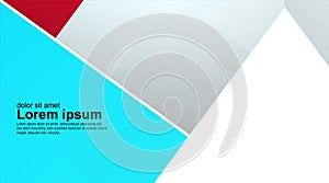 abstract vector background. overlapping shape. New texture for your design