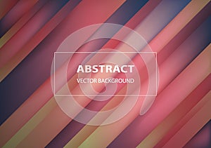 Abstract vector background with stripe shapes