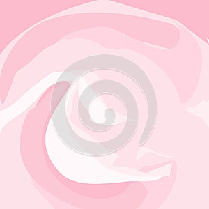 Abstract vector background texture of wavy shapes in trendy soft pink hues in a watercolor manner