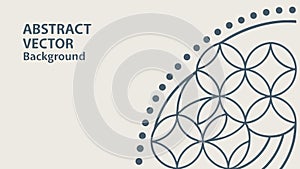 Abstract Vector Background with Triangles, vector design Generative AI