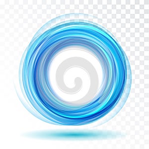 Abstract vector background wavy blue circle. Circle lines. Blue circles. Abstract circles waves. Blue Circle frame
