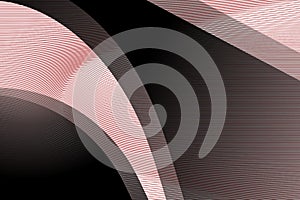 Abstract vector black,red to white shaded wavy lining background,