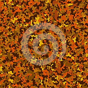 Abstract vector chaotic spotted seamless pattern