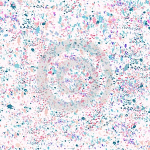 Abstract vector colorful pattern from inks spots