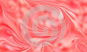 Abstract vector dark  pink shaded wavy background with movements of 3 d boll with texture, vector illustration.