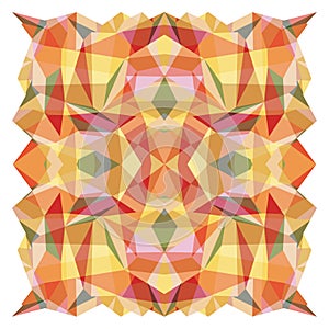 Abstract Vector Geometrical Multicolored Backgroun