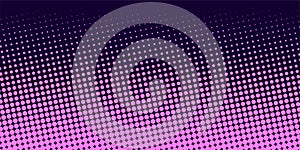 Abstract vector halftone background. Pattern design elements with pink gradient