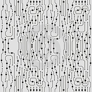 Vector microchip background