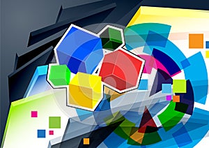 Abstract vector illustration