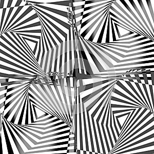 Abstract Vector illustration background psycho background abstraction