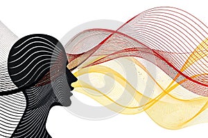 Abstract Voice and Thought Waves