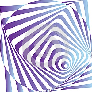 Abstract Vector illustration psycho background