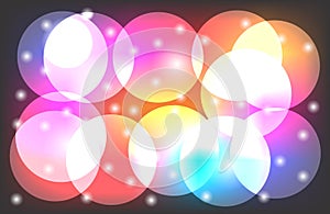 Abstract vector multicolored background wallpaper.