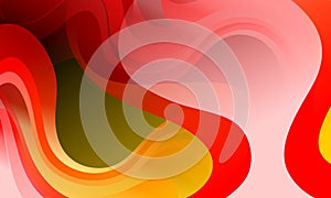 Abstract vector multicolored shaded background wallpaper. Smooth, curve. vector Illustration.