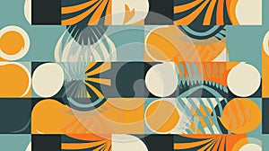 Abstract Vector Pattern Design Elements