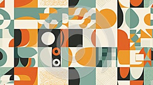 Abstract Vector Pattern Design Elements