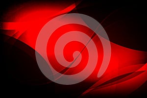 Abstract vector red wavy shaded background with brightness,