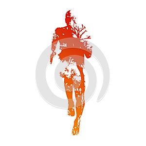 Abstract vector runner