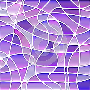 abstract vector stained-glass mosaic background