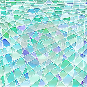 abstract vector stained-glass mosaic background