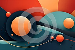 Abstract Vector style modern design background