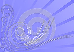 Abstract Vector Swan Background