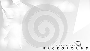 Abstract vector triangle background for use in design in eps 10
