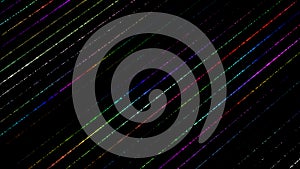 Abstract vector vanishing texture. The concept of data movement by binary code. Halftone with noise effect and dots. Matrix