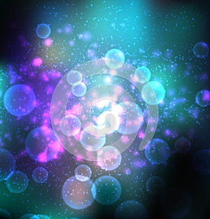 Abstract vectoral space background