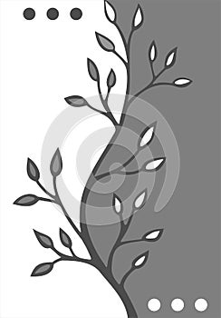 Abstract vegetative background