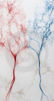 abstract veiny marble texture pattern