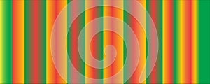 Abstract Vertical Stripes Yellow Orange Green Gradient