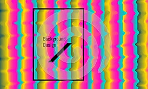 Abstract verticle rectangle blend wave. colorful beautiful background design. vector illustration eps10