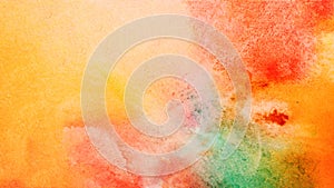 Abstract vibrant grunge watercolor background