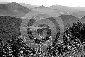 Abstract View of the Blue Ridge Mountains and Goose Creek Valley