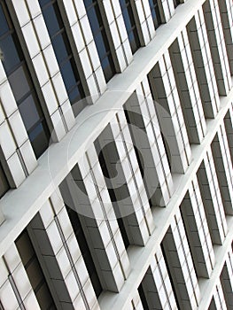 Abstract view of High Rise Building Close up