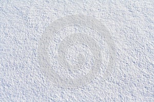 White snow surface background, texture
