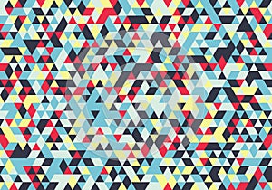 Abstract Vintage Pattern Triangle background texture geometric, abstract vector