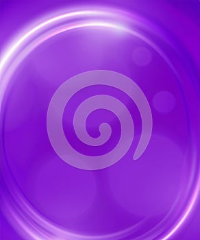 abstract violet background with scintillating circles and gloss