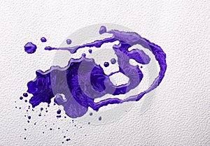 Abstract violet paint