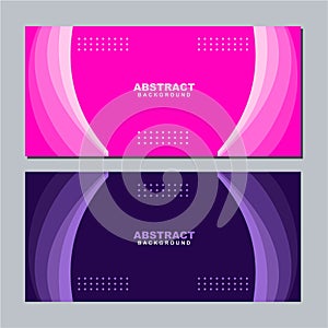 Abstract violet and pink gradient background texture illustration for banner, social media template, poster and flyer template